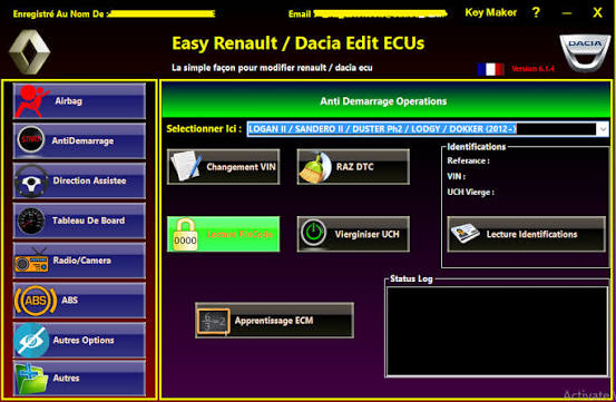 برنامج Easy Renault V6.1.4